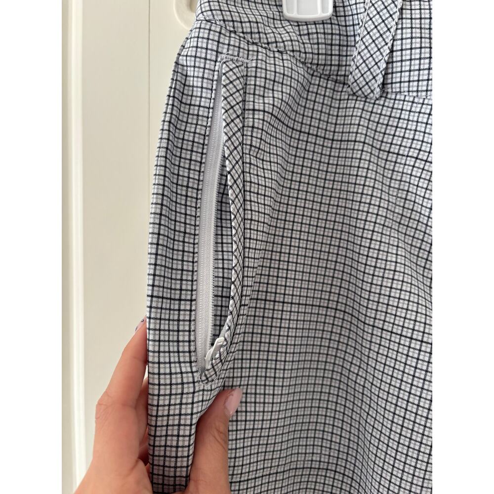 Nike Golf Dri-Fit Checked Golf Pants Size 4 - Picture 4 of 10